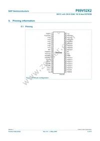 P89V52X2FBD Datasheet Page 3