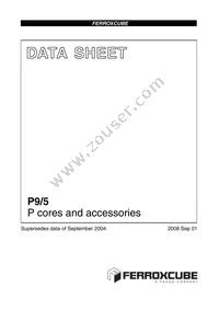 P9/5-3C91 Datasheet Cover