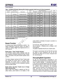 P9035-0NTGI8 Datasheet Page 22