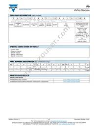 P9A2R100FISX1503MA Datasheet Page 8