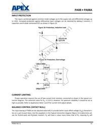 PA08A Datasheet Page 13