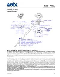 PA08A Datasheet Page 15