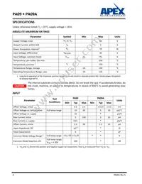 PA09A Datasheet Page 4