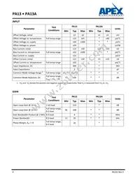 PA13EE Datasheet Page 4