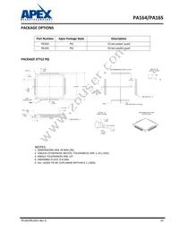 PA164PQ Datasheet Page 19