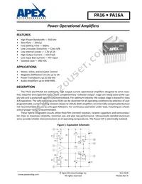 PA16EE Datasheet Cover