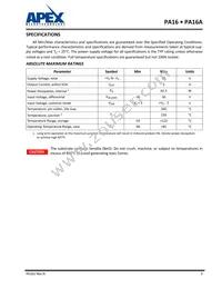 PA16EE Datasheet Page 3