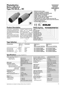 PA18CRR50PASA Datasheet Cover