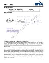 PA194GN Datasheet Page 16