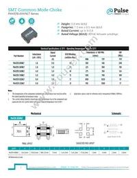 PA4339.102NLT Datasheet Cover