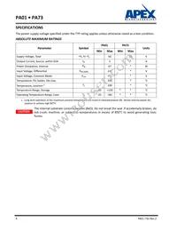 PA73M Datasheet Page 4