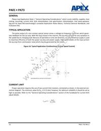 PA73M Datasheet Page 12