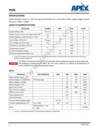 PA93EE Datasheet Page 4