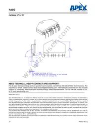 PA95 Datasheet Page 14