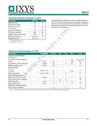 PAA110L Datasheet Page 2