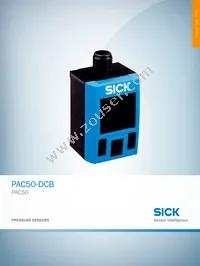 PAC50-DCB Datasheet Cover