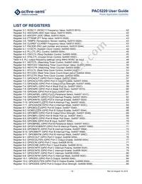 PAC5220QS Datasheet Page 16