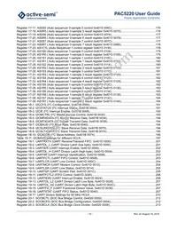 PAC5220QS Datasheet Page 19