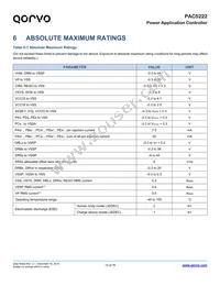 PAC5222QM Datasheet Page 13