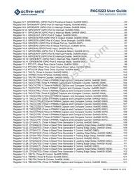 PAC5223QM Datasheet Page 17