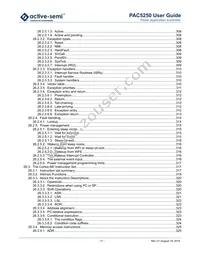 PAC5250QF Datasheet Page 17
