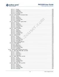 PAC5250QF Datasheet Page 18