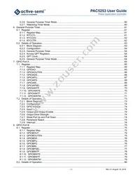 PAC5253QA Datasheet Page 3