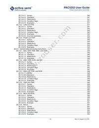 PAC5253QA Datasheet Page 18