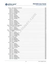 PAC5253QA Datasheet Page 19