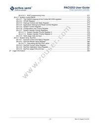 PAC5253QA Datasheet Page 21