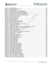 PAC5253QA Datasheet Page 23