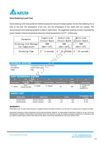 PACSR12025S Datasheet Page 11