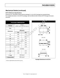 PACUSB-D2YB5R Datasheet Page 9