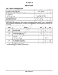 PACVGA105QR Datasheet Page 3