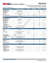 PAE-29/3-D48PB3-C Datasheet Page 3