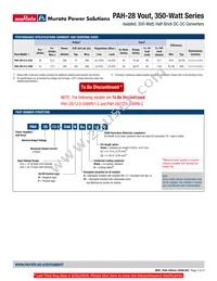 PAH-28/12.5-D48PB-C Datasheet Page 2