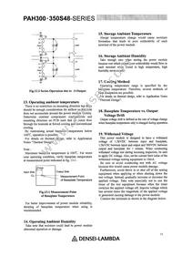 PAH300S4828/PT Datasheet Page 11