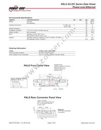 PALS600-2482G Datasheet Page 3