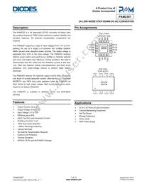 PAM2307BECADJR Datasheet Cover