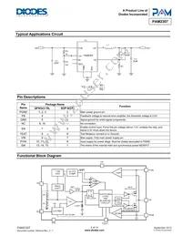 PAM2307BECADJR Datasheet Page 2