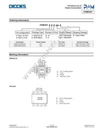 PAM2307BECADJR Datasheet Page 11