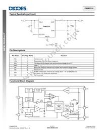 PAM2310BECADJR Datasheet Page 2