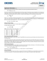 PAM2321AYMADJ Datasheet Page 8