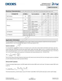 PAM2322AGEAR Datasheet Page 6