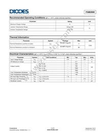 PAM2808BLBR Datasheet Page 3