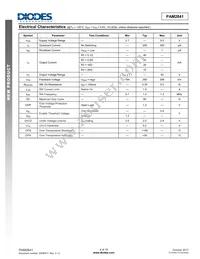 PAM2841SR Datasheet Page 4