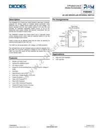 PAM2863ECR Datasheet Cover