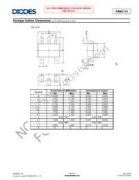 PAM3112GUA120 Datasheet Page 16