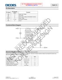 PAM3116ABLBADJR Datasheet Page 2