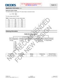 PAM3116ABLBADJR Datasheet Page 8